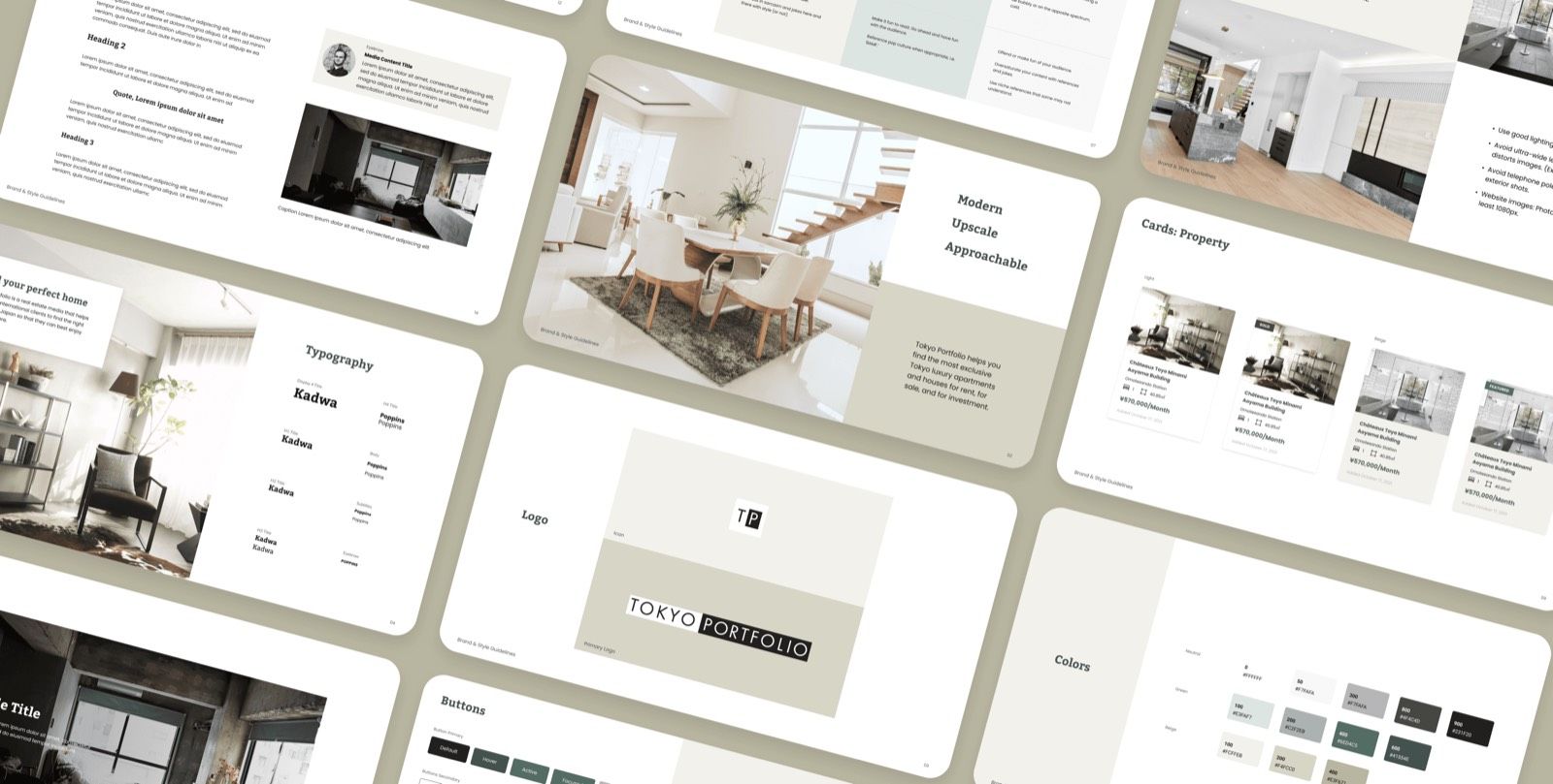Brand Guidelines for Tokyo Portfolio